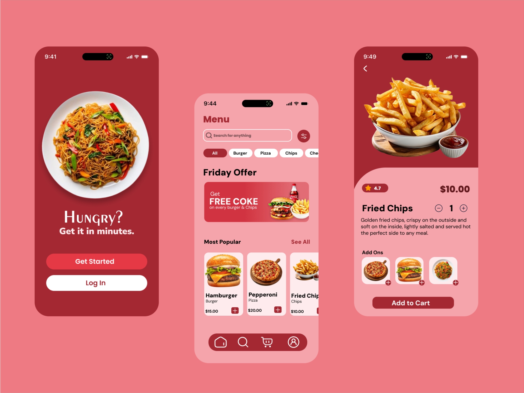 food app design